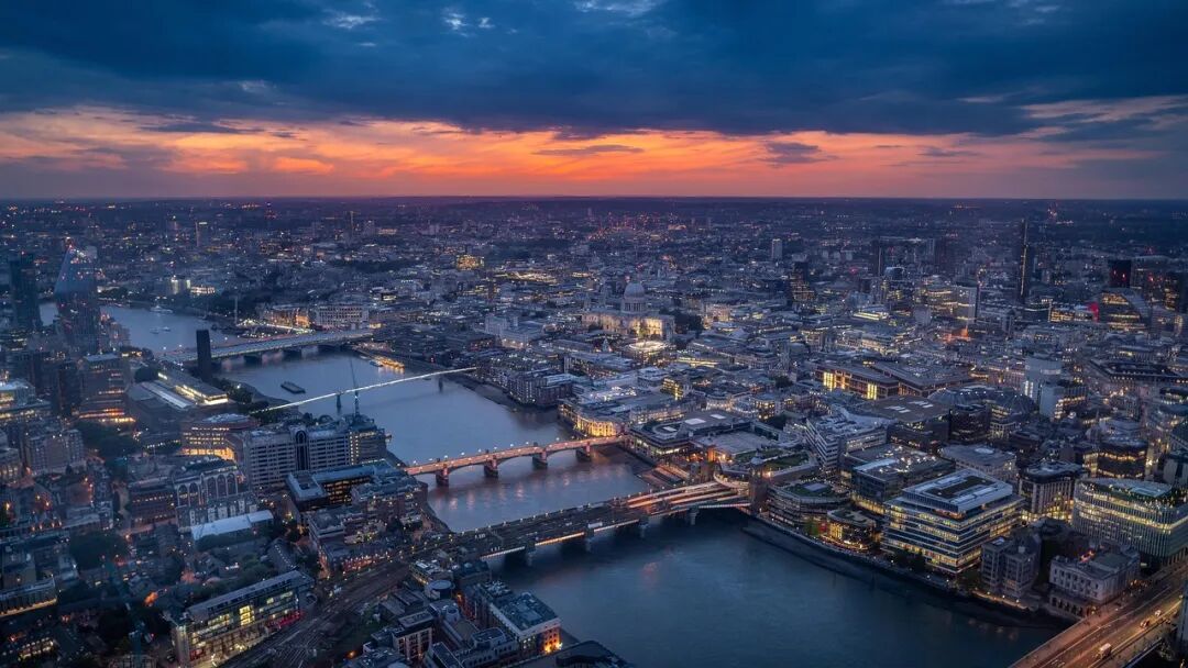 Free London Sunset photo and picture